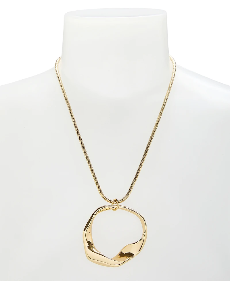 Robert Lee Morris Soho Sculpted Link Pendant Necklace