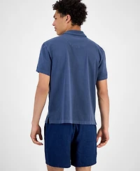 Sun + Stone Men's Faded Short Sleeve Polo Shirt, Exclusively at Macy's