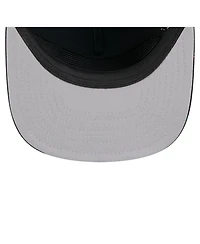 New Era Men's Black Chicago Cubs Gummy Golfer Trucker Adjustable Hat