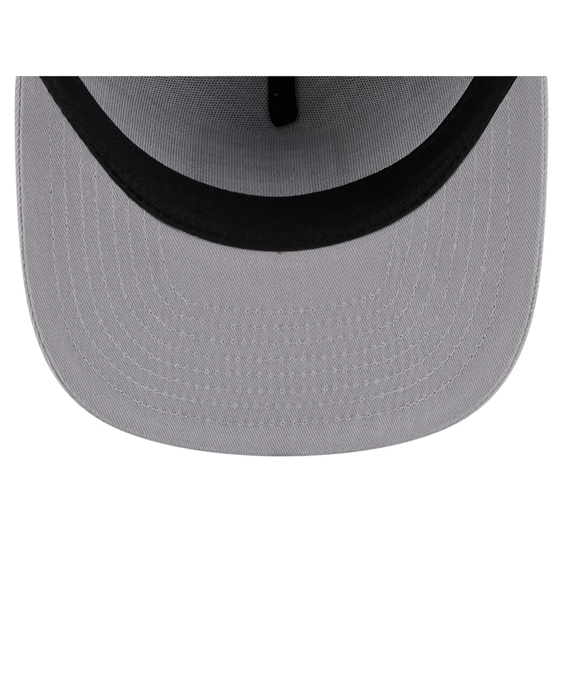 New Era Men's Gray Vegas Golden Knights Color Pack A-Frame 59FIFTY Fitted Hat