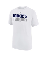 Nike Big Boys and Girls White Los Angeles Dodgers Local Legend T-Shirt