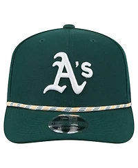 New Era Men's Green Athletics Multi-Rope 9SEVENTY Stretch-Snap Hat