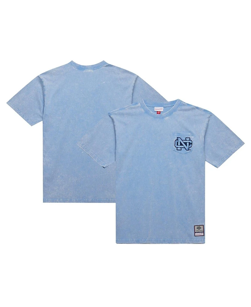 Mitchell & Ness Men's Carolina Blue North Tar Heels Throwback Fade Away T-Shirt