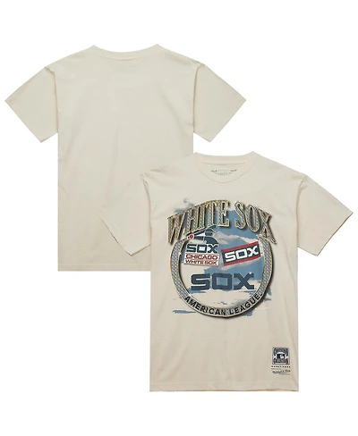 Mitchell & Ness Men's Cream Chicago White Sox Cooperstown Collection Crown Jewels T-Shirt