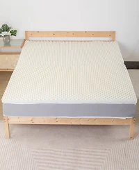 Payton 1" Convoluted Copper-Infused Memory Foam Mattress Topper