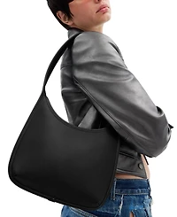 Coach Small Leather Curve Zip Shoulder Bag