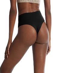 Hanky Panky Women's Play Stretch Hi-Rise Thong 3 Pack