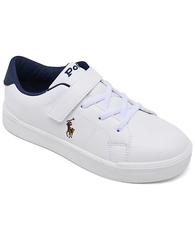 Polo Ralph Lauren Little Kids Sutton Stay-Put Fastening Strap Casual Sneakers from Finish Line