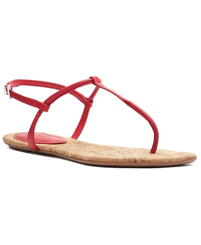Schutz Women's Elsha Round Toe Flat Sandals