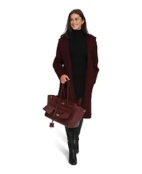Belle & Bloom Women's Walk This Way Wool Blend Oversized Coat