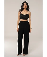Jluxlabel Women's Thea Linen Pants