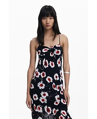 Desigual Women's Poppy ruffle midi dress