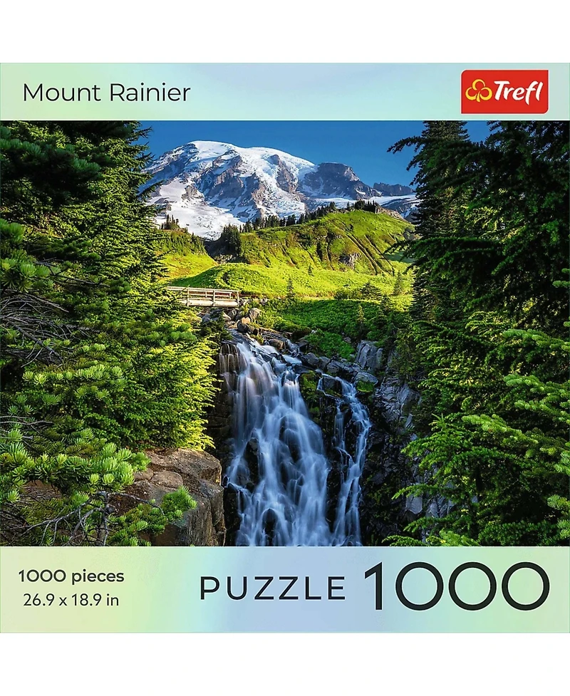 Trefl Red 1000 Piece Puzzle - National Parks Mount Rainer