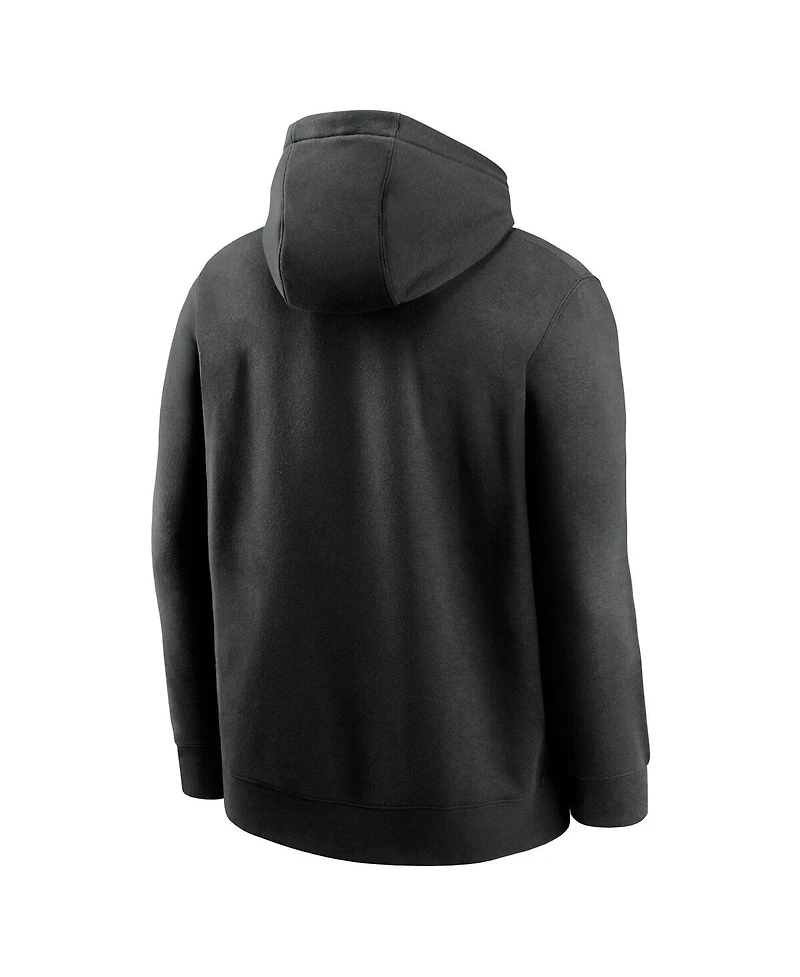 Nike Men's Black Iowa Hawkeyes Women's Basketball Club Fleece Pullover Hoodie