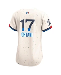 Nike Women's Shohei Ohtani Cream Los Angeles Dodgers City Connect Limited Player Jersey