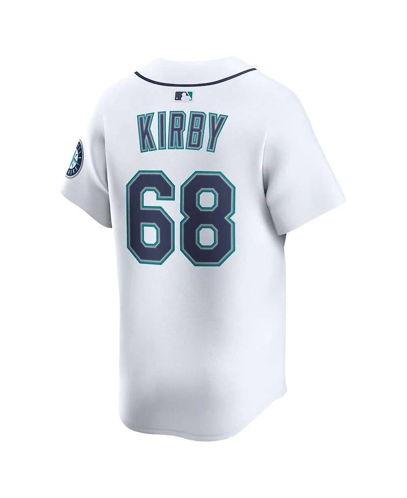 Nike Men's George Kirby White Seattle Mariners Alternate Limited Player Jersey