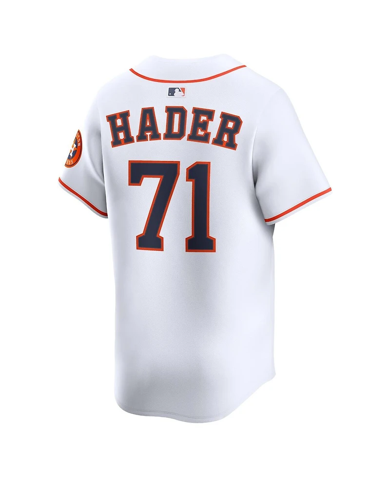 Nike Men's Josh Hader White Houston Astros Alternate Limited Player Jersey