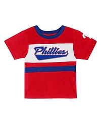 Outerstuff Toddler 2-Piece Red Philadelphia Phillies Bonus Ball T-Shirt and Shorts Set