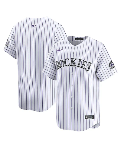 Nike Men's White Colorado Rockies Home Limited Jersey