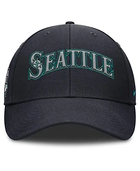 Nike Men's Navy Seattle Mariners Rise Gaberdine Adjustable Hat
