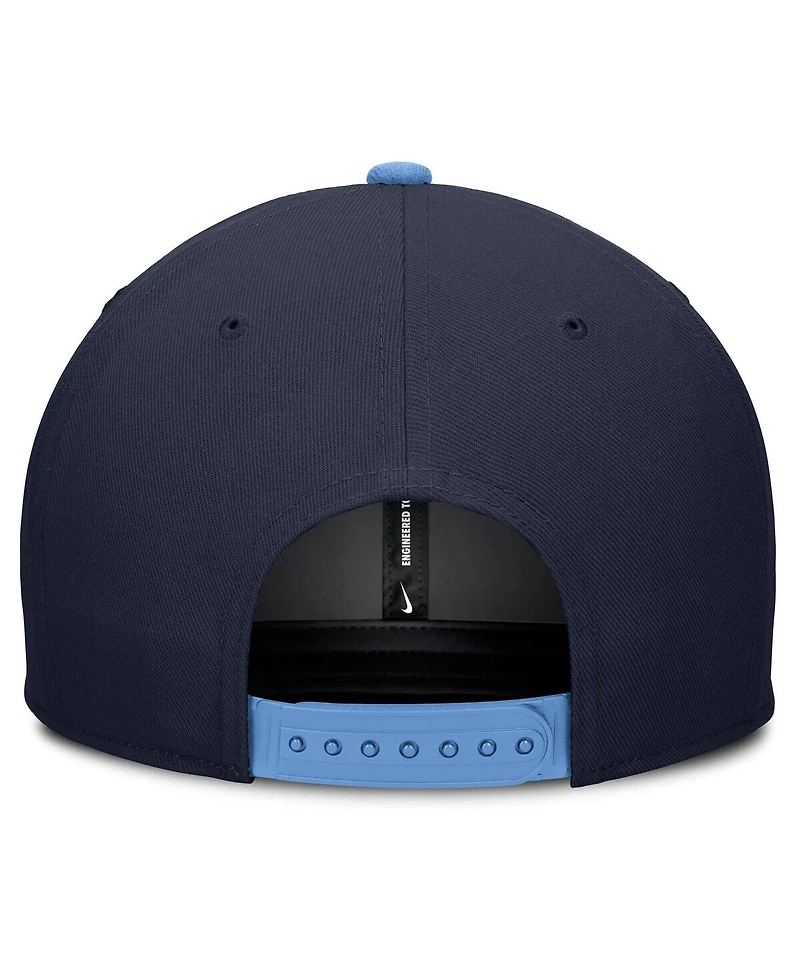 Nike Men's Navy/Light Blue Tampa Bay Rays Pro Performance Snapback Hat