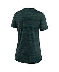 Nike Women's Green Athletics Authentic Collection Velocity Performance T-Shirt