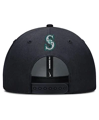 Nike Men's Navy Seattle Mariners Rise Gaberdine Adjustable Hat