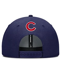 Nike Men's Navy Chicago Cubs Rise Gaberdine Adjustable Hat