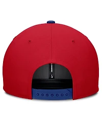 Nike Men's Red/Royal Philadelphia Phillies Pro Performance Snapback Hat