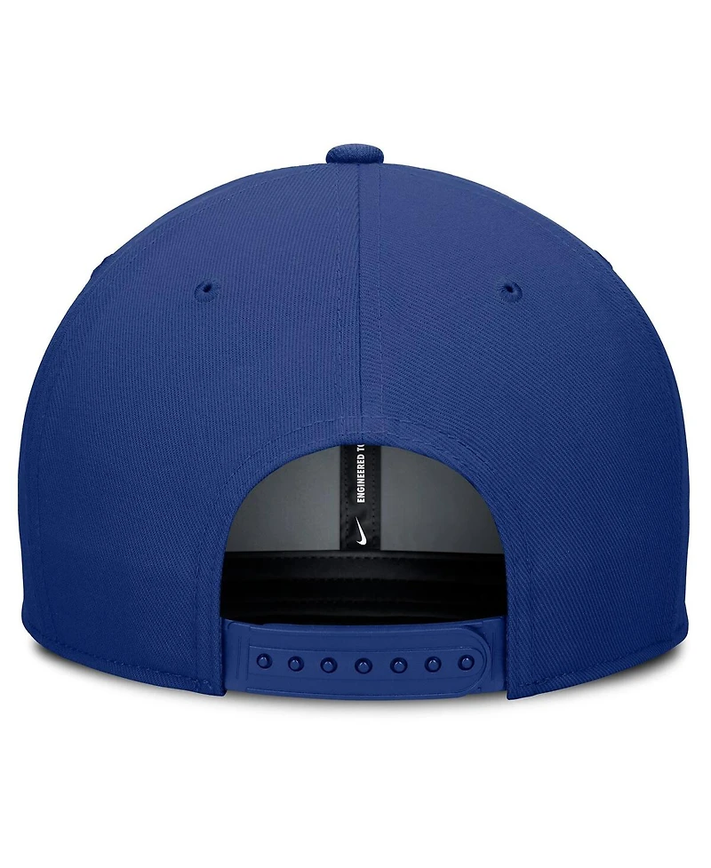 Nike Men's Royal Kansas City Royals Pro Performance Snapback Hat