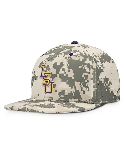 Nike Men's Digital Camo Lsu Tigers 2025 Dugout True Performance Fitted Hat