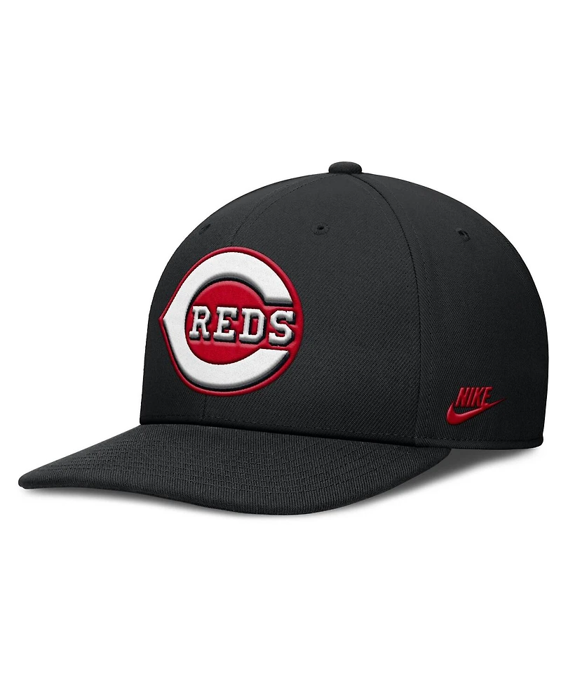 Nike Men's /Black Cincinnati Reds Pro Performance Snapback Hat