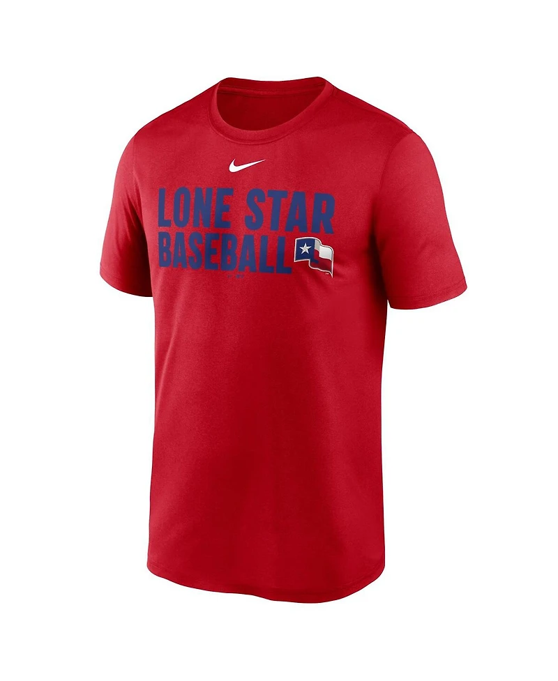 Nike Men's Red Texas Rangers Local Legend Performance T-Shirt