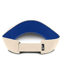 Nike Men's Natural Duke Blue Devils Primetime Ace Adjustable Visor Hat