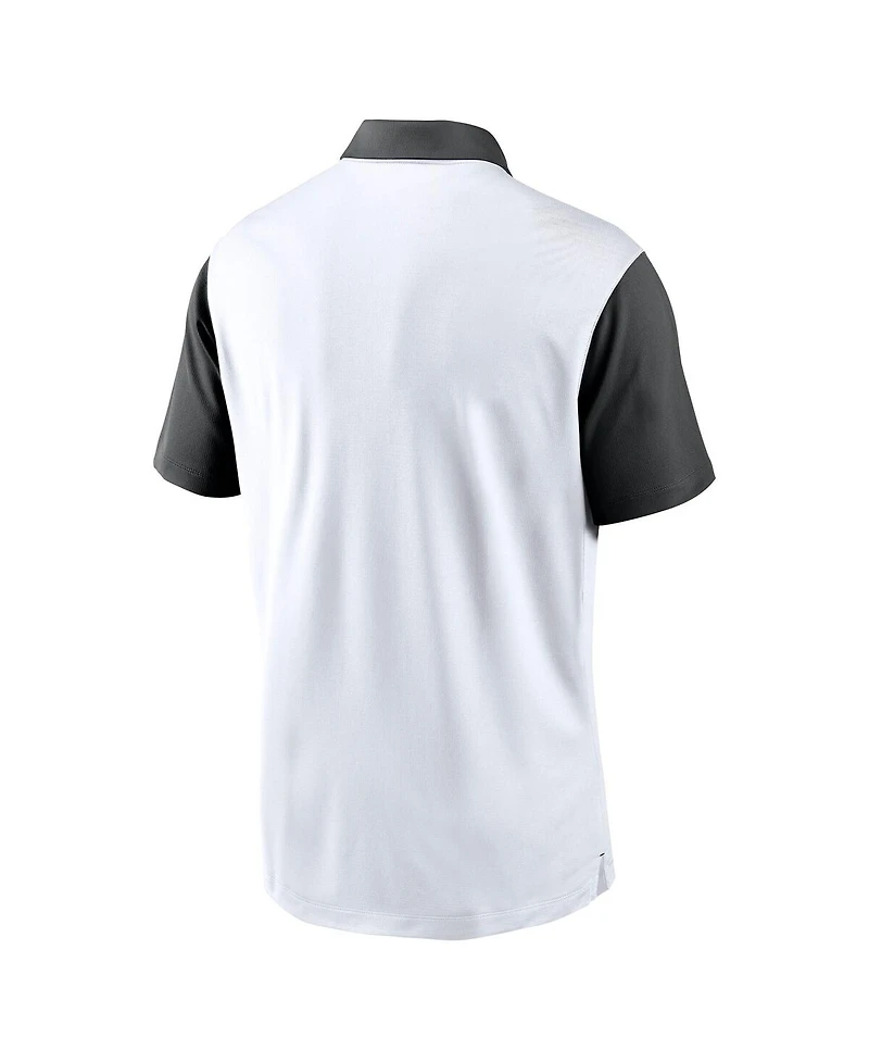 Nike Men's White Alabama Crimson Tide Vapor Performance Polo Shirt