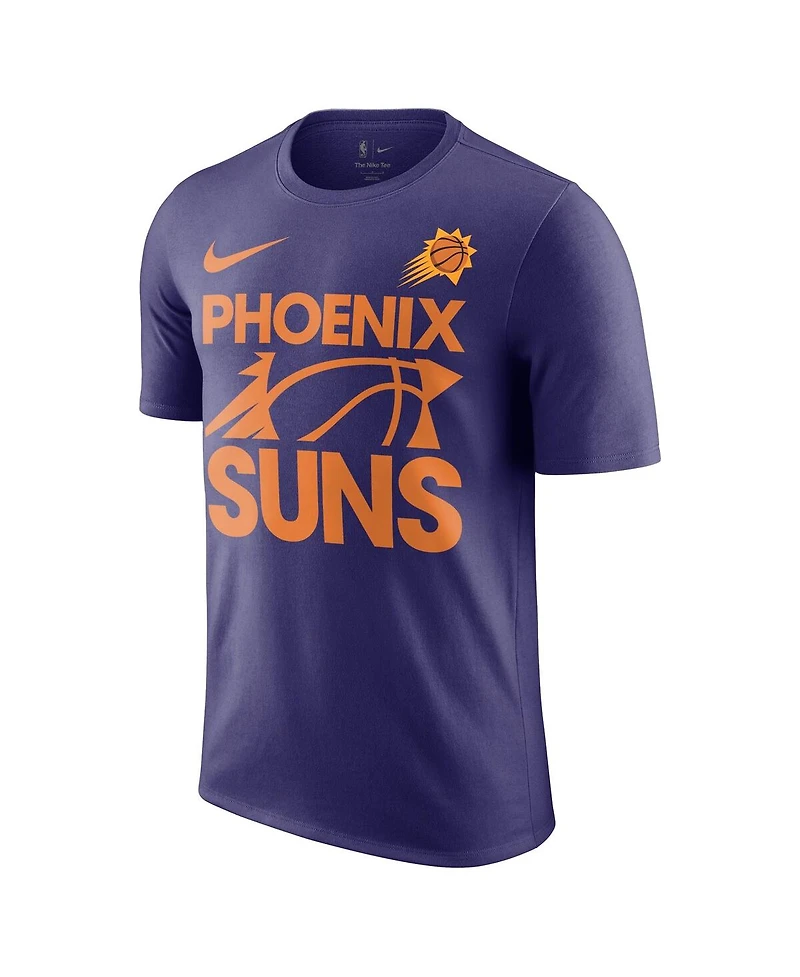 Nike Men's Purple Phoenix Suns Courtside This Is Our Year T-Shirt