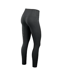 Nike Women's Black Michigan Wolverines Zenvy Performance Leggings