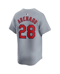 Nike Men's Nolan Arenado Gray St. Louis Cardinals Away Limited Player Jersey