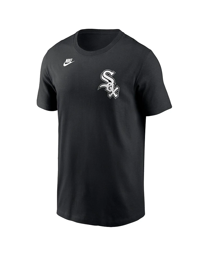 Nike Men's Bo Jackson Black Chicago White Sox Cooperstown Collection Fuse Name Number T-Shirt