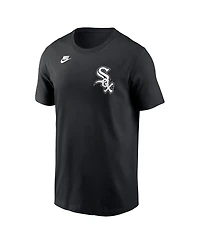 Nike Men's Bo Jackson Black Chicago White Sox Cooperstown Collection Fuse Name Number T-Shirt