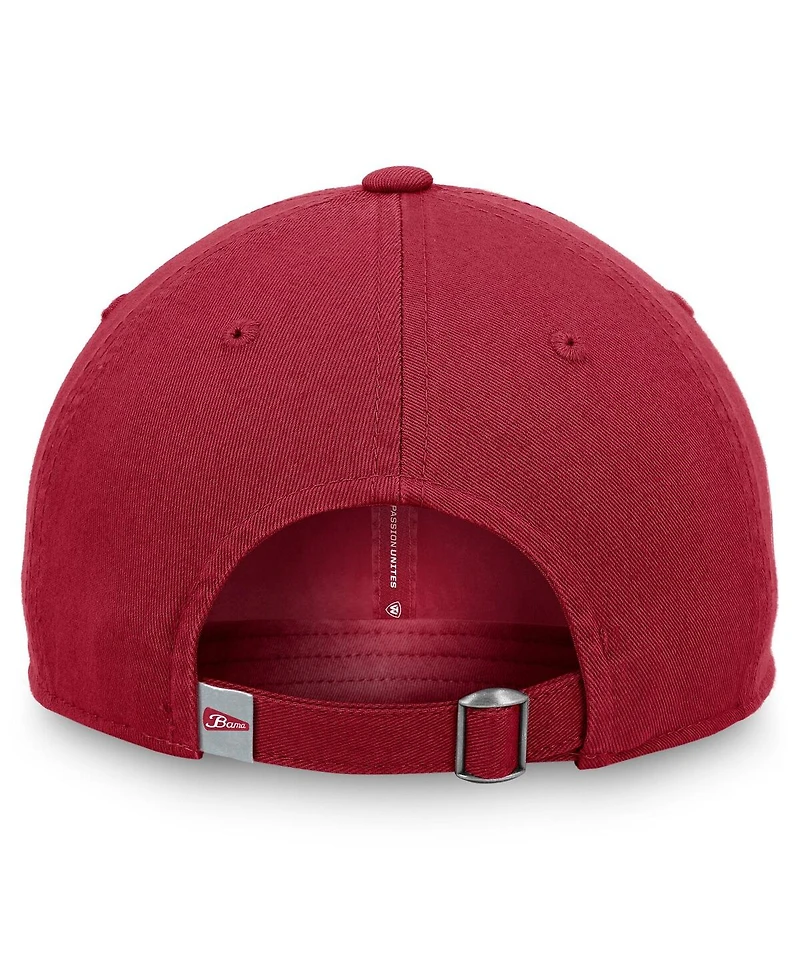 Top of the World Men's Crimson Alabama Crimson Tide Staple Alternate Logo Adjustable Hat