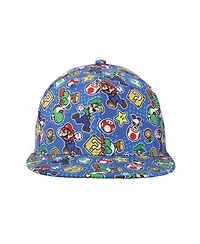 Super Mario Men's Bros Characters & Items All-Over Print