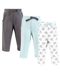 Hudson Baby Baby Unisex 3pk Pants