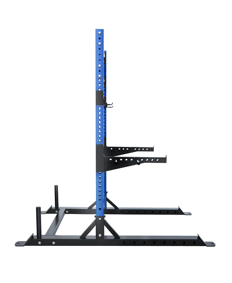 1200 lbs Commercial Power Squat Rack Weightlifting Bench Press Barbell Rack Strength
