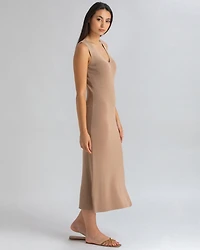 Pietro Brunelli Milano Women's Slim-Fit V-Neck Side Slit Dress Dalia