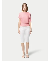 Gobi Cashmere Women's Short Dolman Sleeve Cashmere Sweater
