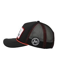 Jurassic Park Men's Park Ranger Badge Trucker Black Hat