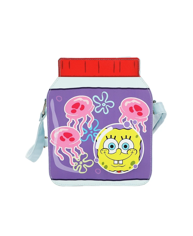 Spongebob Squarepants Jelly Jar 12.5" Women's Crossbody Bag