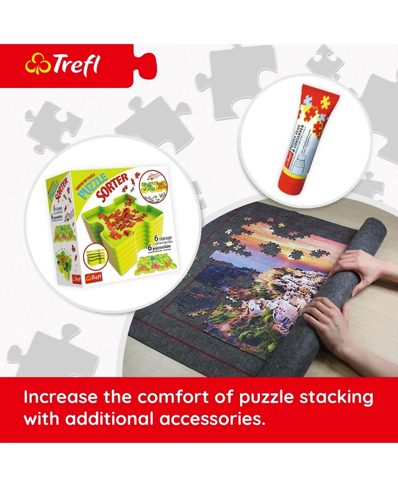 Trefl Red 1500 Piece Puzzle - Lake Oeschinen, Alps, Switzerland