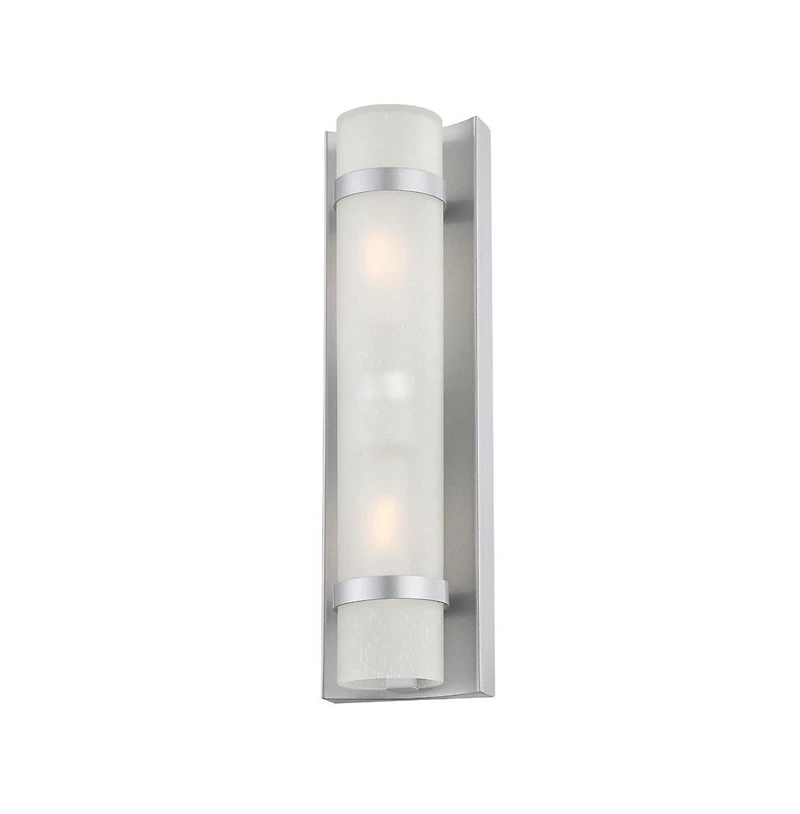 Modern Glass Wall Sconce for Living Room and Entryway Decor